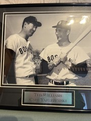 Ted William And Carl Yastrzemski Frame Picture
