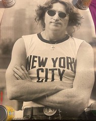 Bob Gruen 1996 John Lennon The New York Years Promo Poster 23.5 X 27.5