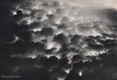 1931 Vintage 8×10 AVIATION AIRPLANE Cloudscape Clouds Aerial GEORG AUGUST WELTZ