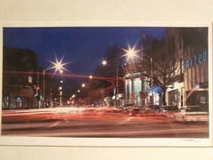 STATION SQUARE LG ORIGINAL SIGNED ART PHOTO COLOR STETTNER VTG MATTE NJ CAMERA