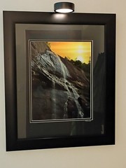Chimney Rock State Park NC Framed Matted Print Signed Limited Edition