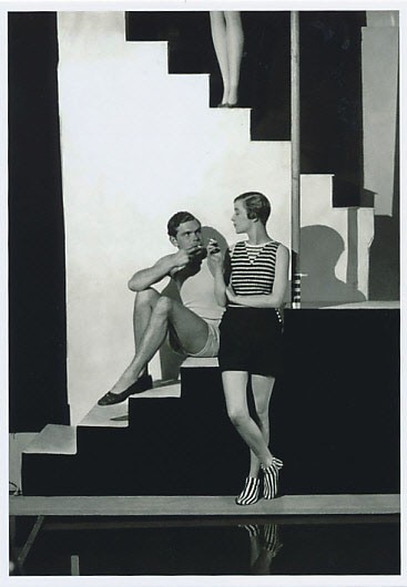 George HOYNINGEN-HUENE, «Vogue 1928» postcard, postcard, carte postale
