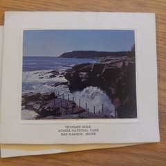 11 Vintage Bar Harbor MAINE Photograph Note Cards w/ Envelopes 6 Coastal Views