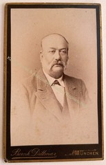 orig. CDV photo photograph man gentleman fashion picture old around 1885 Dittmar Munich