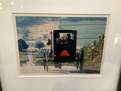 Bill Coleman Amish Photograph Signed & Matted