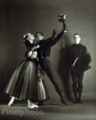 1951 New York City Ballet GEORGE PLATT LYNES Dance LA VALSE 13×10 Photo Gravure