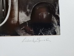 Richard Garrod, black and white photography, Auto Grill, Death Valley, 2000