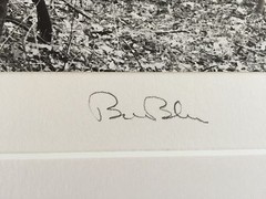 BRUCE BLUM Matted & SIGNED B&W Photo Print (9 3/4 «X 10»)-«Laocoon»
