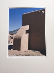 BRUCE BLUM SIGNED COLOR Photo Print (13″X 18 «)-«Church Buttress»