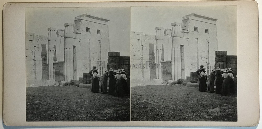Egypt Archaeology UK Photograph PL35P33 Stereo Vintage Analogue 1912
