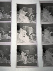 NEWLY FOUND Hendrickson PHOTO Contact Sheet Proof Negatives HOUSE DOCTOR & CHILD