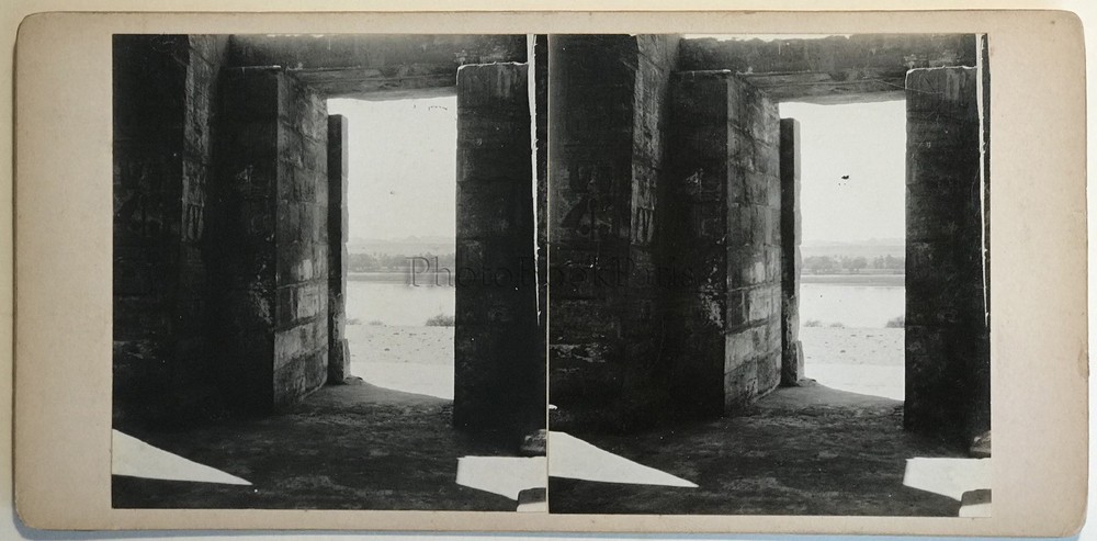 Egypt Archaeology UK Photograph PL35P18 Stereo Vintage Analogue 1912