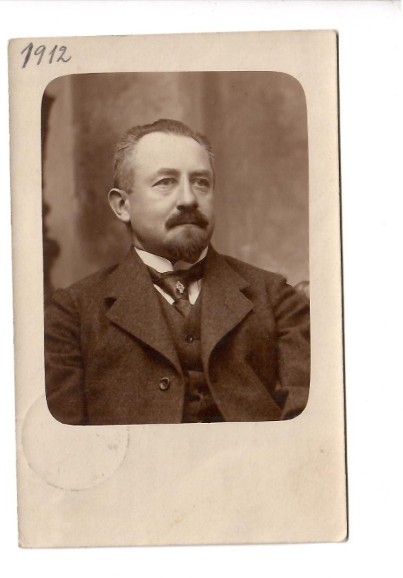 133 60-photo postcard portrait of a man * Lądek-Zdrój 1912