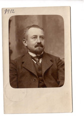 133 60-photo postcard portrait of a man * Lądek-Zdrój 1912