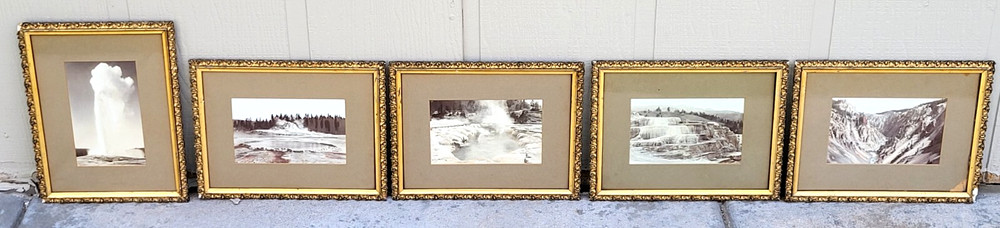 Frank Jay Haynes Hand Tinted Yellowstone Photos