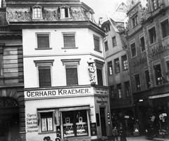 STEREO GLASS DIA, MAINZ am RHEIN, Seilergasse, shop window, rare, vintage fine a