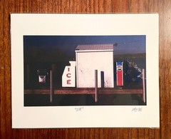 Original photographic print «Ice» by Michael Blumenstock