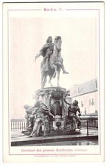 Photography / Light Print Edm. Gaillard, Berlin, view of Berlin, the monument to the