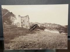 Photo View England Peveril Castle Castleton Castle Ruins Landscape Derbyshire