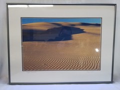 «Oregon Dunes II» – Framed Landscape Photograph by Gary Carlson
