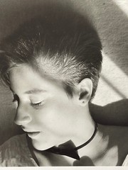 Rare Large Original Marc Paygnard Portrait Female Woman Photo 80s