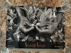 Sebastiao Salgado signed poster