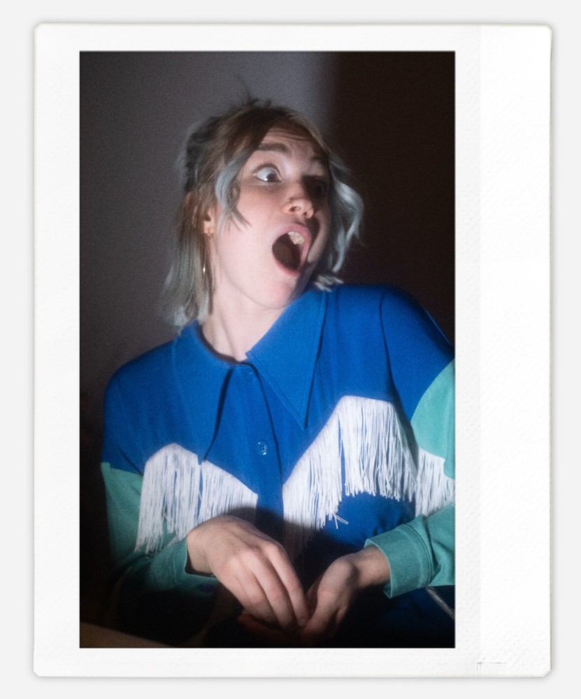 Art model Sylvie Instax Wide Instant Film Print