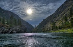 Salmon River at French Creek Riggins Idaho Photo Poster Print SR10