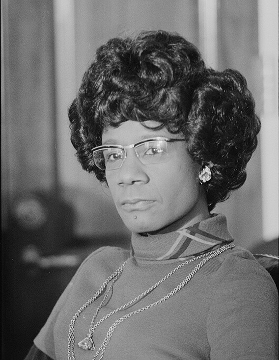 Shirley Chisholm Photograph – Vintage Photo from 1973