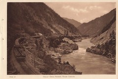 Canadian Pacific Rockies Byron Harmon Vandyck Hells Gate Fraser River Canyon