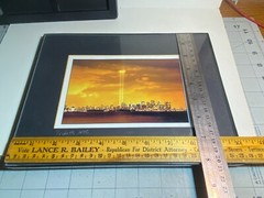 Lot of 2 George J. Kunze original Photography signed Tribute to NYC