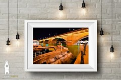 The London Bridge at Night – Lake Havasu City, AZ – Fine Art Photography Prints