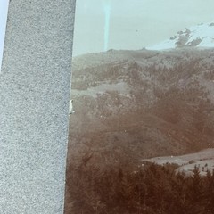 Original C. B. WAITE Photo, Popocatepetl From El Cedral Park, 2/5/1905 5” x 8”