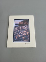 Photography Print By John T Slonina Matted 8×10 Acadia National Park-Otter Cove