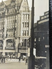 Hans Breuer Photo Hamburg 1928 Stamped Die Mönckebergstrasse.