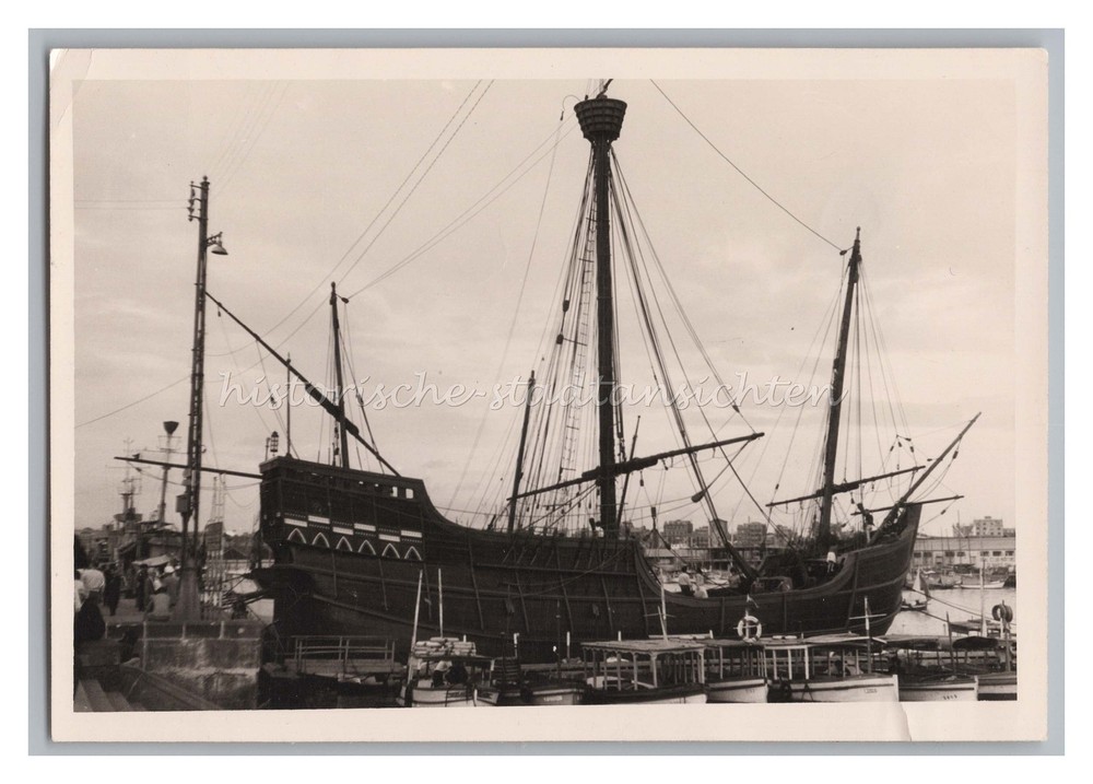 Historic Sailing Ship – Old Photo
