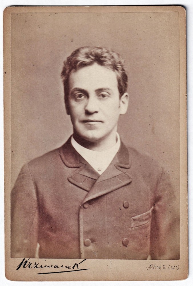 Alexander Girardi actor operetta singer Vienna theater portrait photo 1875