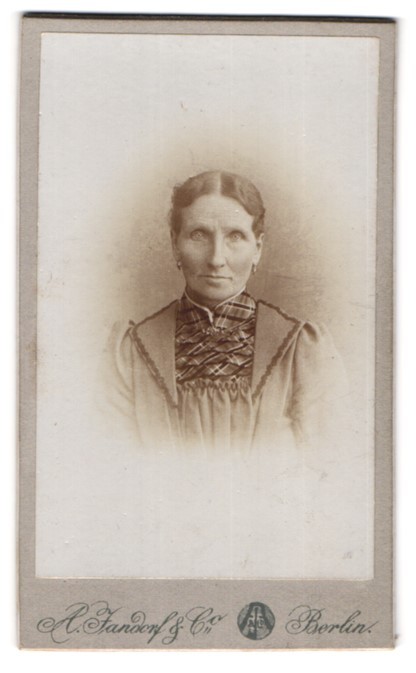 Photograph A. Jandorf & Co., Berlin, Brunnenstr. 19-21, Portrait Pretty Lady m