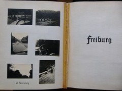Old Photo Album from 1953, Switzerland Travel, Cars, Tram, Technology, Zurich, Freiburg