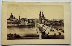 orig. CDV photo photograph lithograph around 1860 Dresden