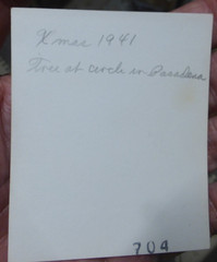 Vintage 1941 & 1943 Pasadena Photographs,The Christmas Tree Circle,Hinterlands