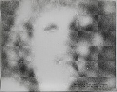 Alex SWEETMAN: A Woman’s Face, 1976 / VINTAGE Gelain Silver Print / SIGNED