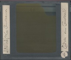 Large Chartreuse, Photo J. Moulin, Glass Plate, Color, Positive 8.5×10 Cm