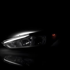 2PCS Headlights Assembly W/LED DRL for 2015 2016 2017 2018 Ford Focus S SE ST SE