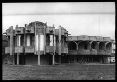 Gebäude Brutalismus Architektur Beton – 1970er – Foto 10x7cm