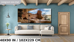 Up Close with History: Balcony House, Mesa Verde National Park Print