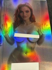 Ariel Shower Cosplay Bangers Comics Virgin FOIL Cover Ltd 10 WHAT CAN I SAY WOW