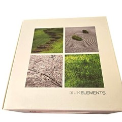 LikElements Nature-Themed Decorative Glass Photos Zen Garden & Landscapes JE383