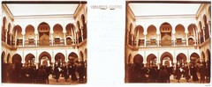 France Paris 1937 Universal Exhibition Algeria Interior Photo Stereo Plate