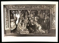 6 photographs Gastberger, St. Wolfgang, view of St. Wolfgang, high altar from Pac